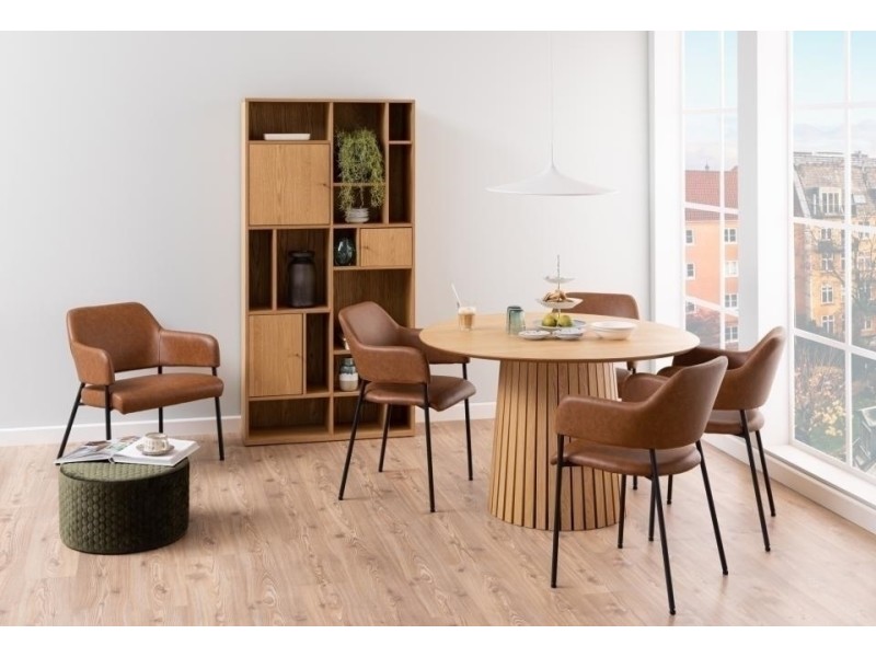 Regał Rangoon szeroki dąb - ACTONA